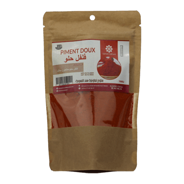 Piment doux moulu
