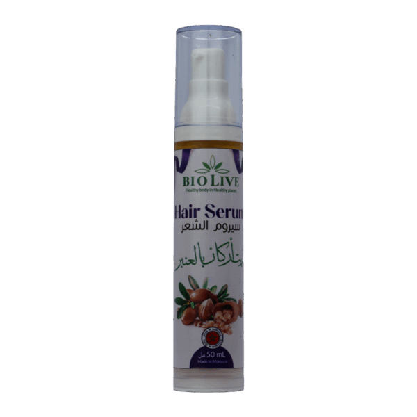 Sérum cheveux argan et ambre