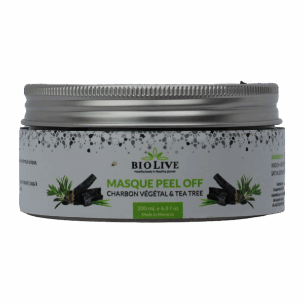 Masque visage charbon