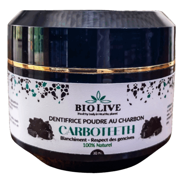 Dentifrice Poudre au Charbon “Carboteeth” – 100 % naturel